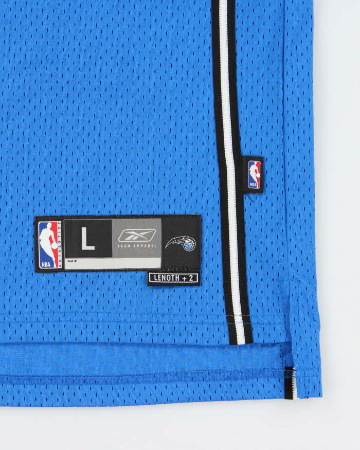 Vintage 2004-06 Reebok Orlando Magic Francis #3 NBA Stitched +2 Swingman Away Jersey - L