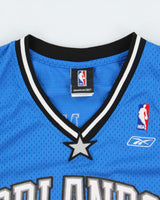 Vintage 2004-06 Reebok Orlando Magic Francis #3 NBA Stitched +2 Swingman Away Jersey - L