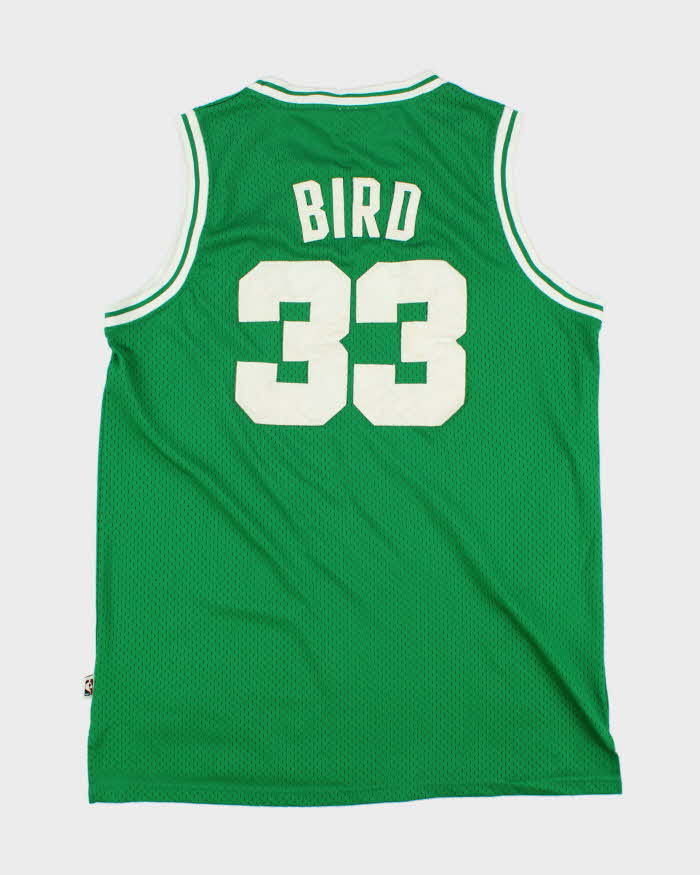 Vintage '06 Adidas Originals x Hardwood Classics Boston Celtics 1987-88 Larry Bird #33 NBA +2 Stitched Swingman Jersey - XXL