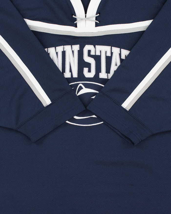 Vintage 2001-02 Nike Team Penn State Icers NCAA Stitched Home Ice Hockey Jersey - XL