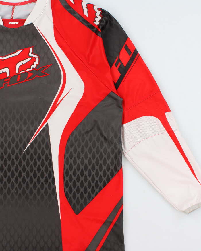 Vintage Y2K 00s Fox Racing Moto X Long Sleeve Racing Jersey - XL