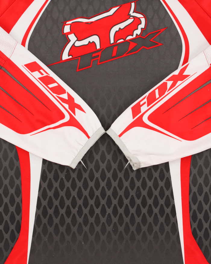 Vintage Y2K 00s Fox Racing Moto X Long Sleeve Racing Jersey - XL