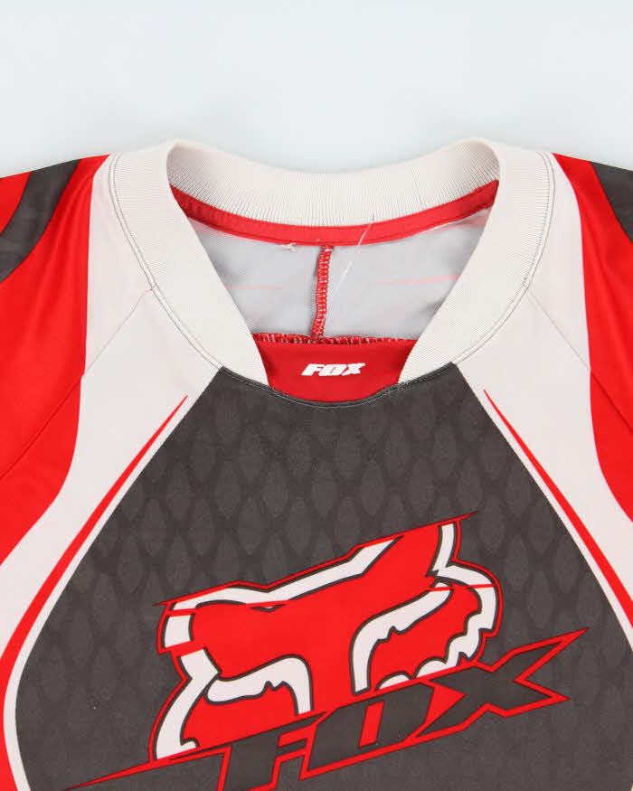 Vintage Y2K 00s Fox Racing Moto X Long Sleeve Racing Jersey - XL