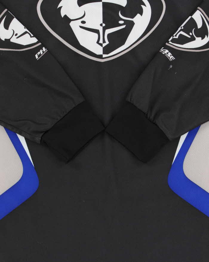 Vintage Y2K 00s Thor Moto X Phase Long Sleeve Racing Jersey - L