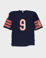 Vintage 1985 Ravens Knit Chicago Bears Jim McMahon #9 GSH Made In Canada NFL Home Jersey - XL