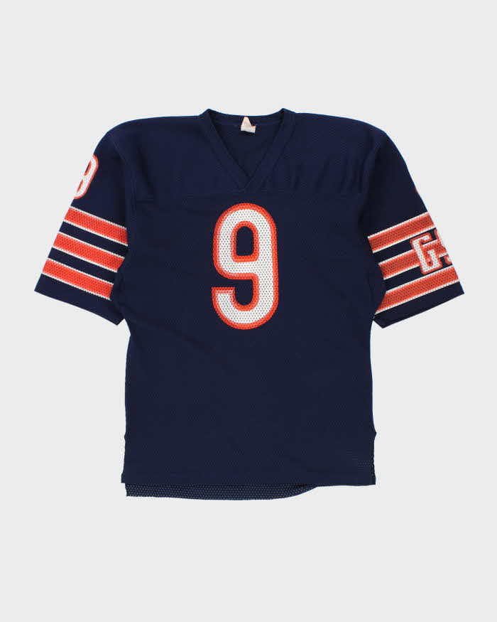 Vintage 1985 Ravens Knit Chicago Bears Jim McMahon #9 GSH Made In Canada NFL Home Jersey - XL