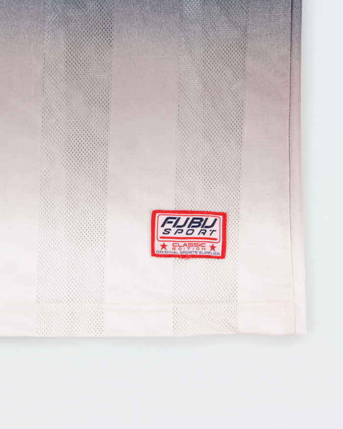 Vintage '05 Y2K FUBU Sport Gradient Stitched American Football Jersey - XXL