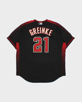 2016-17 Majestic Arizona Diamondbacks Zack Greinke #21 MLB Coolbase Stitched Away Jersey - XL