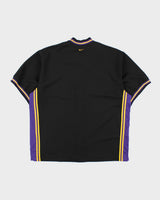 Vintage 2003 Y2K Nike Team Los Angeles Lakers '1961 Rewind Heavyweight Snap Button Warm-Up Jersey - XL