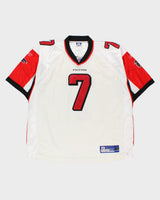 Vintage 2001-02 Reebok Atlanta Falcons Michael Vick #7 NFL Equipment Stitched Away Jersey - XXL