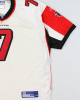 Vintage 2001-02 Reebok Atlanta Falcons Michael Vick #7 NFL Equipment Stitched Away Jersey - XXL