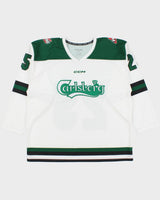 CCM Carlsberg #25 Stitched Western Hockey League WFL Jersey - L