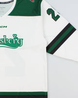 CCM Carlsberg #25 Stitched Western Hockey League WFL Jersey - L
