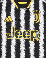 2023-24 Adidas Juventus FC Aeroready Slim Fit Short Sleeve Home Shirt - S