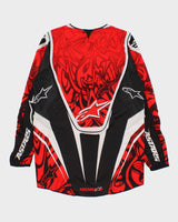 Vintage Y2K 00s Alpinestars MX Motocross Enduro Long Sleeve Racing Jersey - M