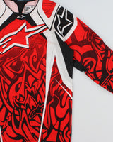 Vintage Y2K 00s Alpinestars MX Motocross Enduro Long Sleeve Racing Jersey - M