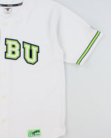 Vintage 1990s FUBU Sports 05 The Collection Heavyweight Stitched All Star Team Baseball Jersey - XL