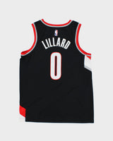 2017-18 Nike+ Portland Trailblazers Damien Lillard #0 Dri-Fit NBA Swingman Home Jersey - L