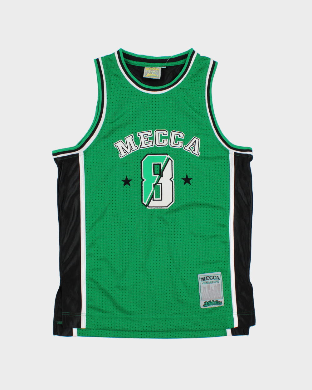 Vintage Y2K 00s Mecca All City Athletics Embroidered Mesh Basketball Jersey - S