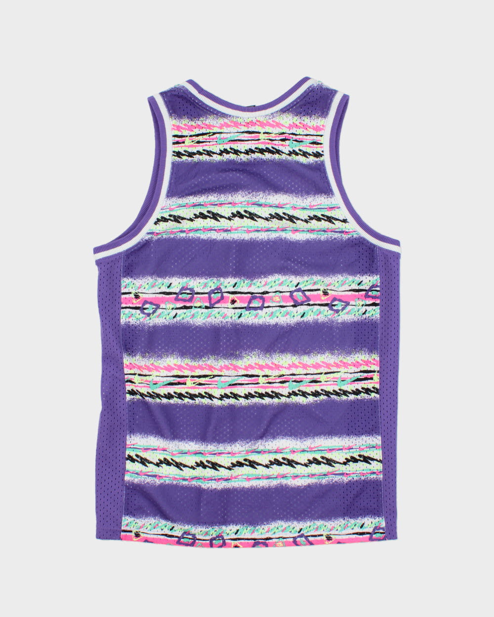Nike Stories Retro Embroidered Dri-Fit Mesh Basketball Jersey - L