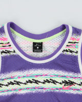 Nike Stories Retro Embroidered Dri-Fit Mesh Basketball Jersey - L