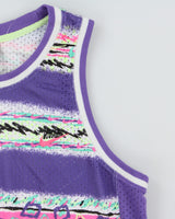 Nike Stories Retro Embroidered Dri-Fit Mesh Basketball Jersey - L