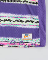 Nike Stories Retro Embroidered Dri-Fit Mesh Basketball Jersey - L