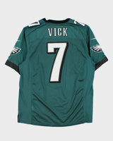 2012-13 Nike Philadelphia Eagles Michael Vick #7 NFL On Field Stitched Home Jersey - L