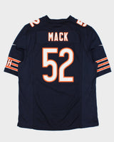 2012-13 Nike Chicago Bears GSH Khalil Mack #52 NFL On Field Home Jersey - L