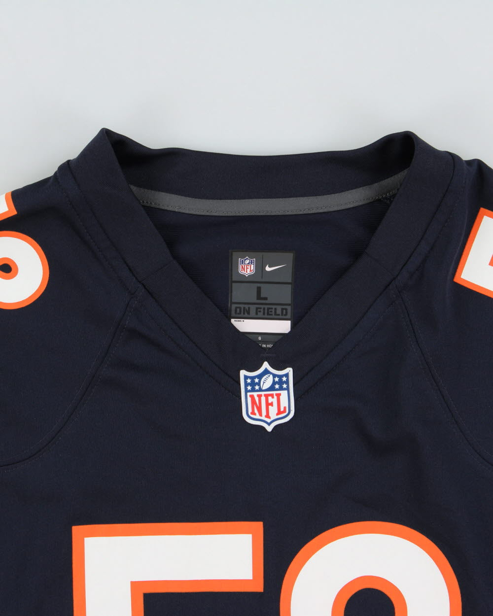 2012-13 Nike Chicago Bears GSH Khalil Mack #52 NFL On Field Home Jersey - L