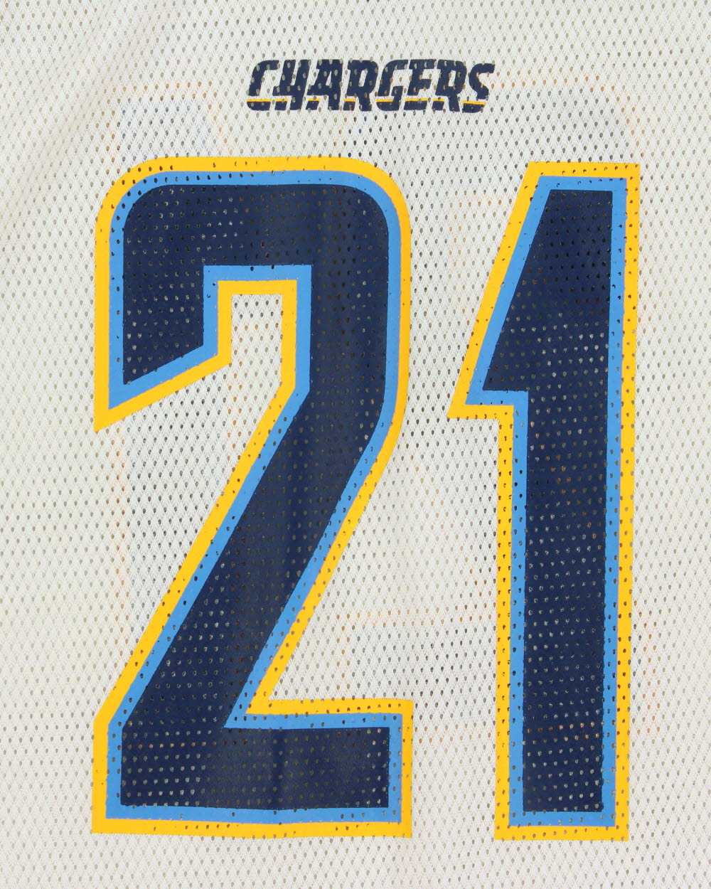 Vintage 2007-08 Reebok San Diego Chargers Ladainian Tomlinson #21 NFL Equipment Home Jersey - M