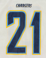 Vintage 2007-08 Reebok San Diego Chargers Ladainian Tomlinson #21 NFL Equipment Home Jersey - M