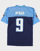 Vintage 2004-04 Reeebo Tennessee Titans Steve McNair #9 NFL Players Home Jersey - M