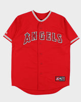 Vintage 2009-10 Majestic Los Angeles Angels MLB Stitched Away Jersey - L