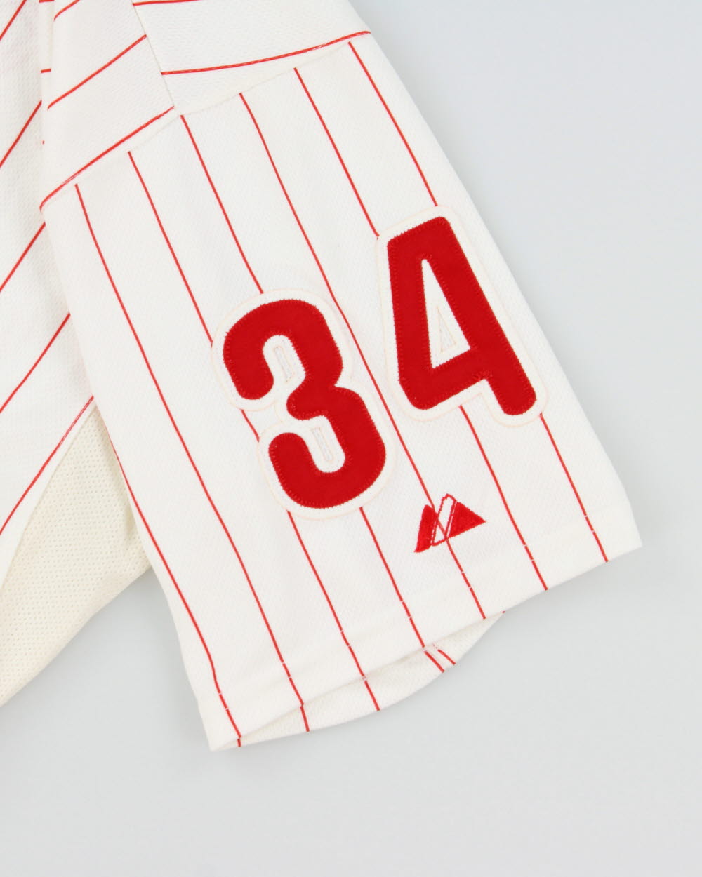 Vintage 2010-12 Majestic Philadelphia Phillies Roy Hallaway #34 MLB Authentic Collection Cool Base Stitched Home Jersey - XL