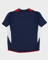 Vintage Y2K Umbro England 2004 Euros Short Sleeve Football Training Shirt - L