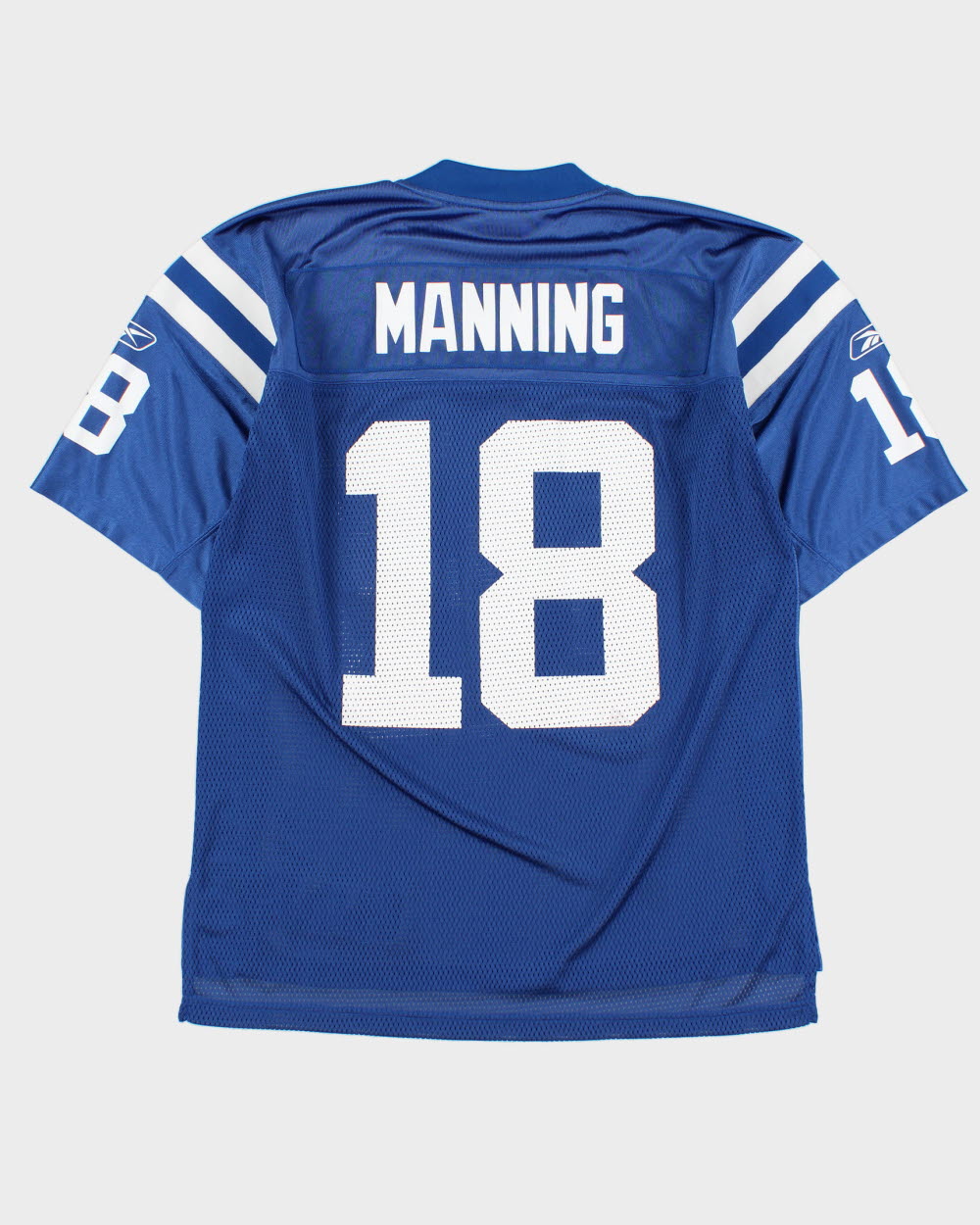 Vintage 2008-09 Reebok Indianapolis Colts Peyton Manning #18 NFL Equipment Home Jersey - L