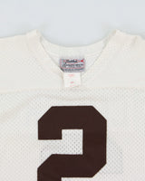 Vintage 1999-00 Southland Athletic Cleveland Browns Tim Couch #2 Stitched Made In USA Mesh Home Jersey - L