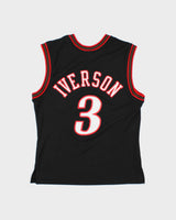 Vintage Mitchell &amp; Ness Hardwood Classics 2000-01 Philadelphia 76ers Allen Iverson NBA Swingman Home Jersey - M