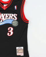 Vintage Mitchell &amp; Ness Hardwood Classics 2000-01 Philadelphia 76ers Allen Iverson NBA Swingman Home Jersey - M