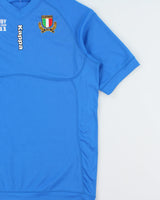 Vintage Kappa Italy Rugby 2011 World Cup Short Sleeve Home Shirt - L