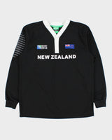 Vintage Rugby Originals New Zealand 2011 World Cup Long Sleeve Home Shirt - L