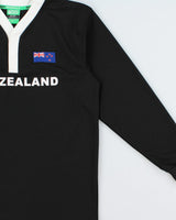 Vintage Rugby Originals New Zealand 2011 World Cup Long Sleeve Home Shirt - L