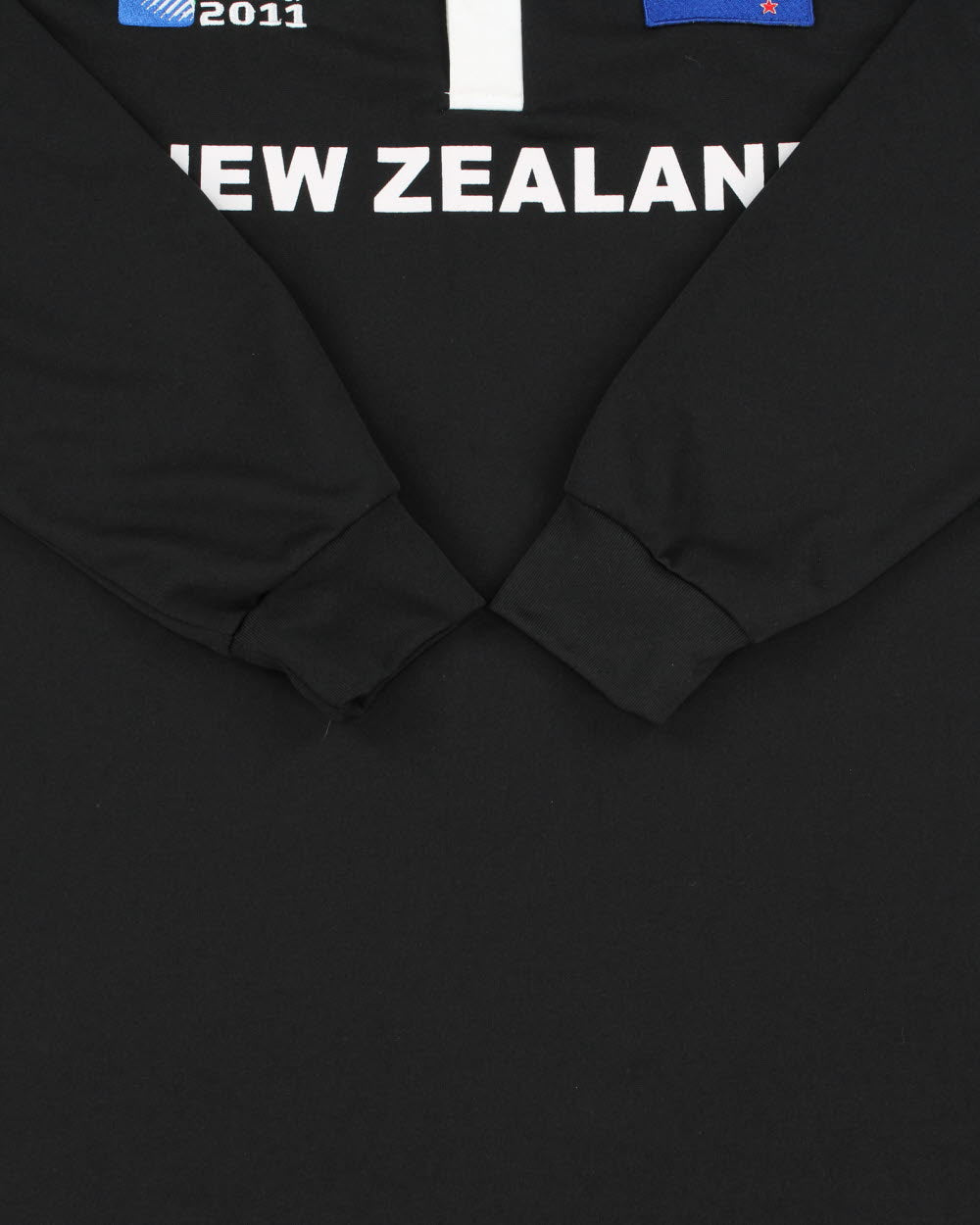 Vintage Rugby Originals New Zealand 2011 World Cup Long Sleeve Home Shirt - L