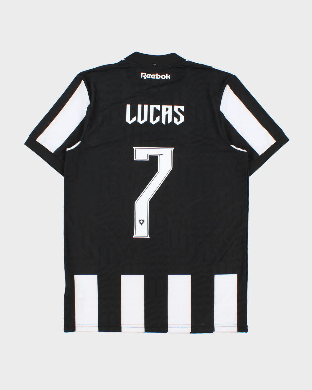2024-25 Reebok Botafogo FC Lucas #7 Coolwick Short Sleeve Home Football Shirt - S