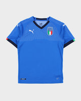 2018-19 Puma Italy Football Dry Cell Short Sleeve Home Football Shirt - S