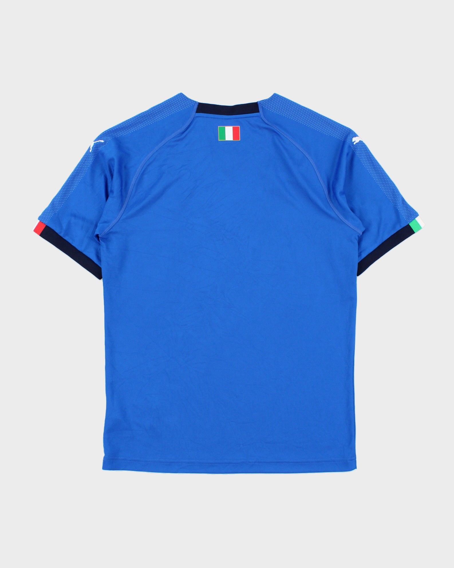 2018-19 Puma Italy Football Dry Cell Short Sleeve Home Football Shirt - S