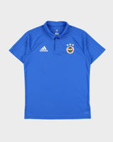 2017-18 Adidas Fenerbache FC Climalite Short Sleeve Training Football Shirt - M