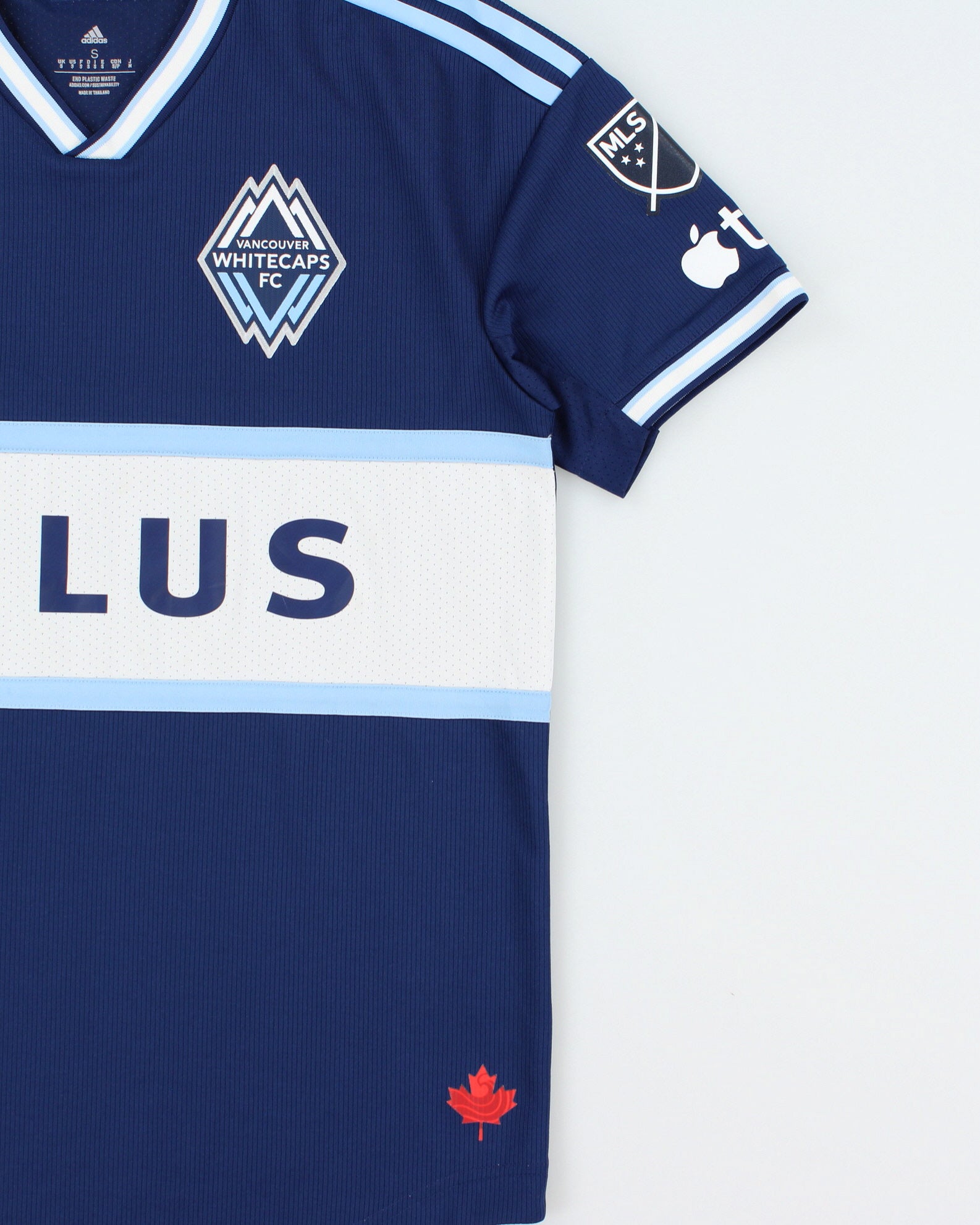 2022-23 Adidas Vancouver Whitecaps FC AeroReady Short Sleeve Home Football Shirt - M
