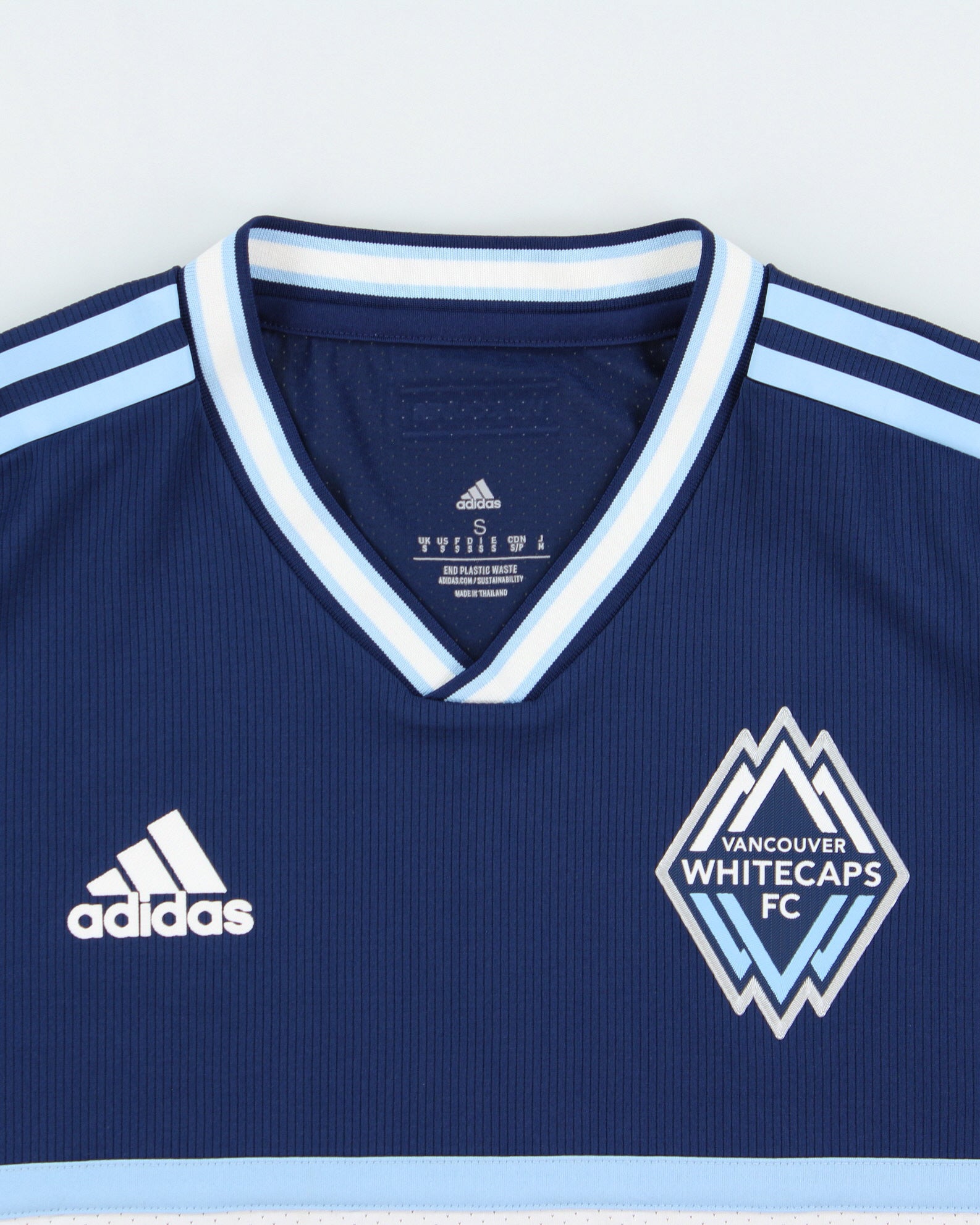 2022-23 Adidas Vancouver Whitecaps FC AeroReady Short Sleeve Home Football Shirt - M